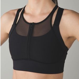 Lululemon Ready, Set, Sweat Bra Black Size 4